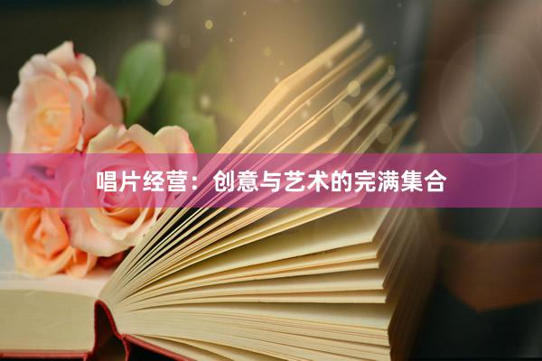唱片经营：创意与艺术的完满集合